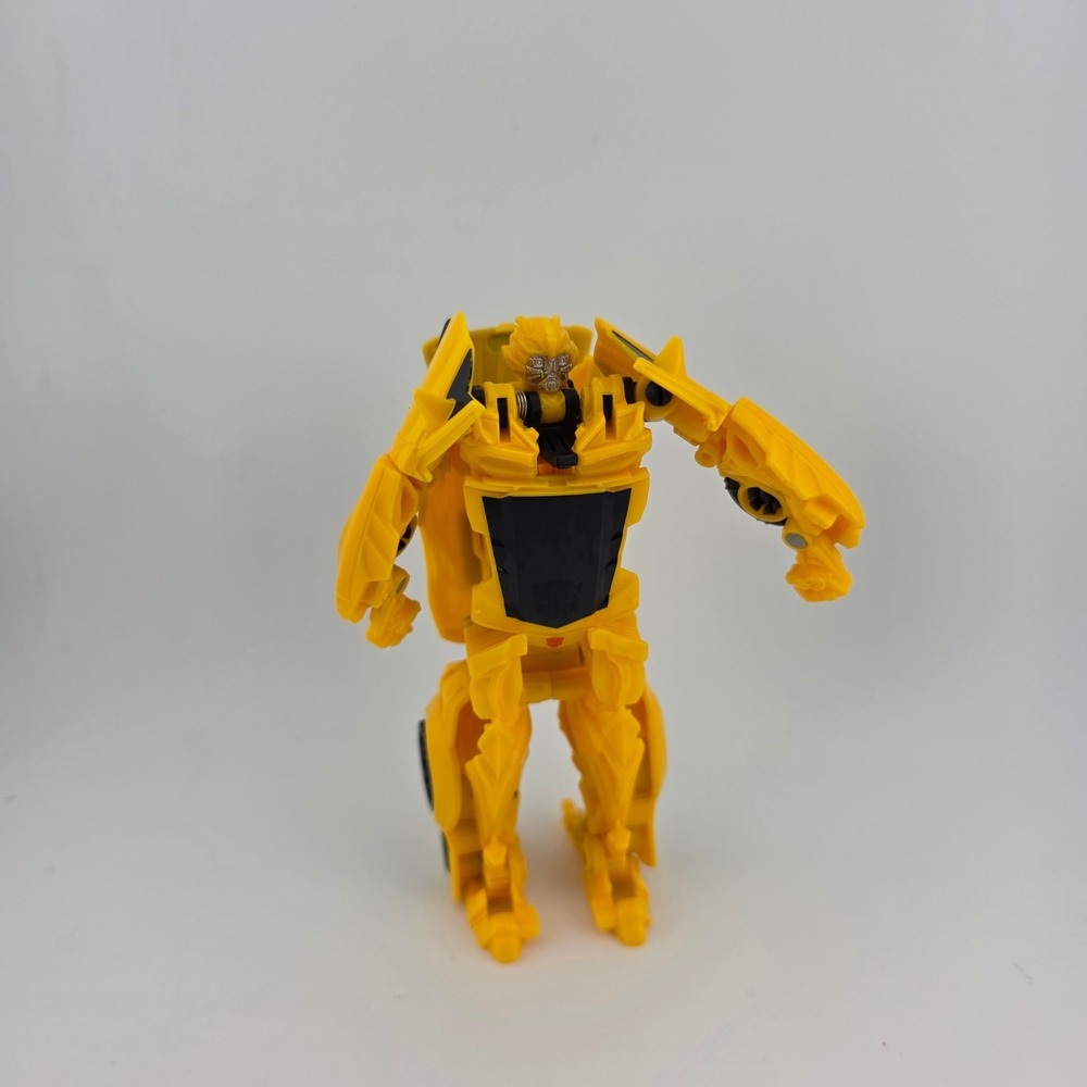 Hasbro Transformers The Last Knight Bumblebee 1-Step Turbo Changer Fig Pre-Owned
